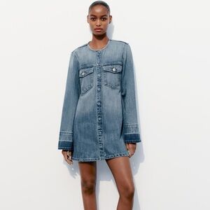 Zara denim mini dress (1 day sale!)
